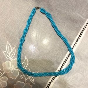 Turquoise beaded necklace